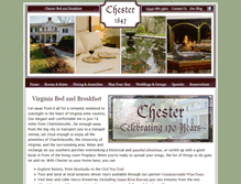 Tablet Screenshot of chesterbed.com